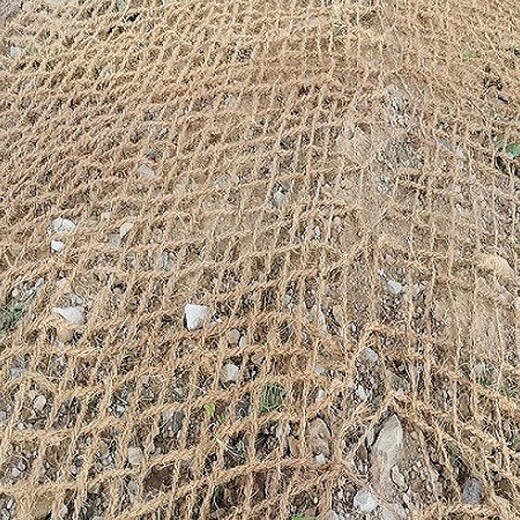 西双版纳椰网生产厂家植物纤维网煤矿复绿椰网