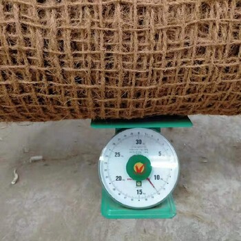呼倫貝爾椰網廠家電話椰纖維網高陡邊坡植被防護椰網