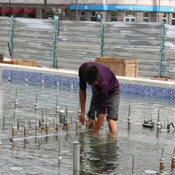 湖南岳阳热门广场旱喷设备安装喷泉公司