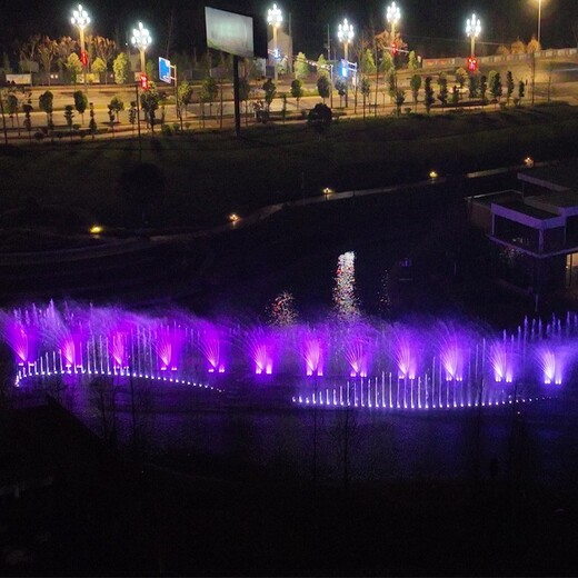 衡阳广场旱喷设备安装水池喷泉施工-旱式音乐喷泉设计