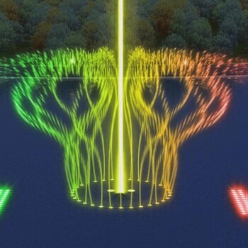 贵阳旱喷泉公司激光音乐喷泉