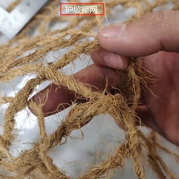 阿拉善盟椰网厂家电话植物纤维网河道护坡椰网