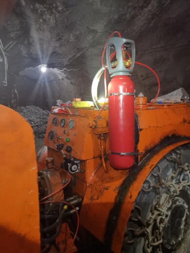煤矿重型车辆设备自动灭火装置嘉兴重型工程机械车辆灭火