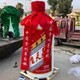 新疆玻璃钢酒瓶雕塑定制厂家产品图