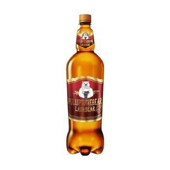 熊啤11°精釀白啤鮮啤大白熊白啤1500ml/6罐原漿白啤