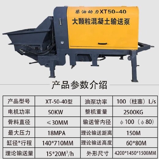 混凝泵车土砂浆泵