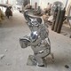 仿銅大象雕塑美陳產品圖