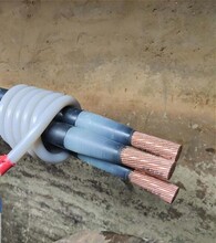中间熔接头热熔焊接技术电缆绝缘熔融设备电缆熔接中间接头焊接机器图片