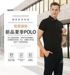 南京翻领POLO衫团购批发新款短袖T恤定制活动衫生产工厂