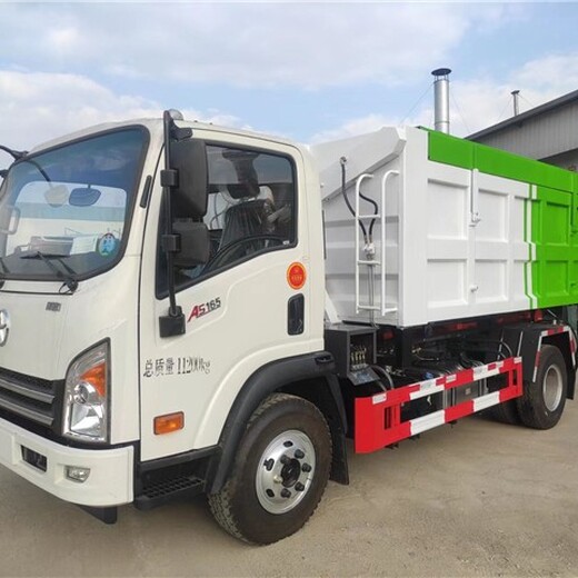東風(fēng)天龍18噸鉤臂垃圾車