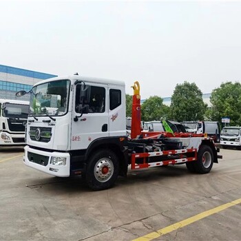 勾臂建筑垃圾車廠價(jià)小型垃圾收集車