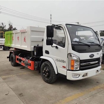 城市建筑垃圾車廠價(jià)鉤臂垃圾運(yùn)輸車