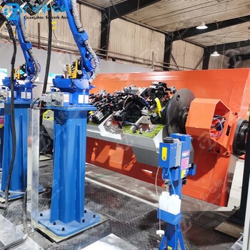 临沂焊接变位机厂家,机器人协同焊接工作台,定制加工