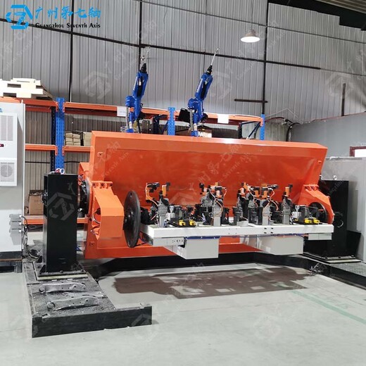 南川生产焊接变位机材质,机器人同步单轴双轴三轴变位机
