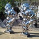 新疆不锈钢太湖石雕塑图