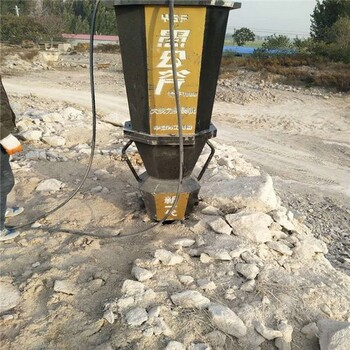 洪江市土石方路基开挖分裂棒开山破石机