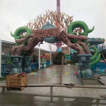 卡通門頭雕塑加工定制