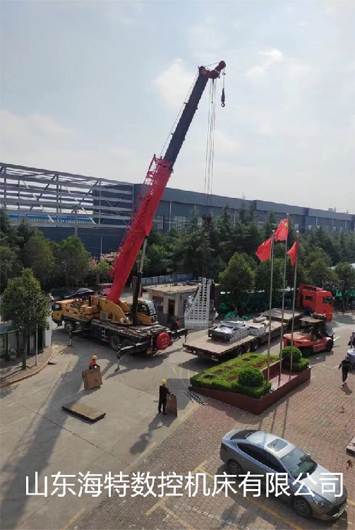 精度保持性好1米卧式加工中心安装