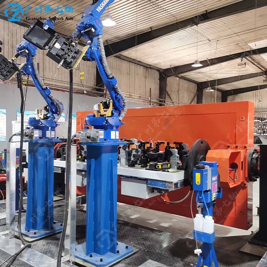 盐城生产变位机结构机器人自动焊接翻转台