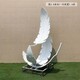 定制不銹鋼羽毛雕塑圖