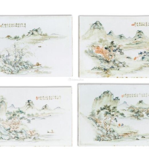 郴州淺絳彩瓷器拍賣成交價(jià)格