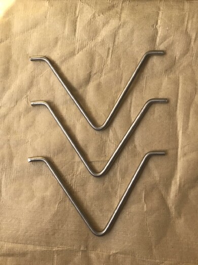 V型锅炉耙钉常用规格表,V型锚固件