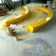 園林圓形樹(shù)池坐凳圖