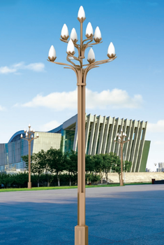 贵州黔东南玉兰灯设计安装15米玉兰灯