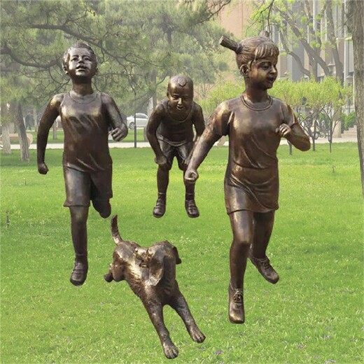 天津儿童玩耍雕塑制作厂家