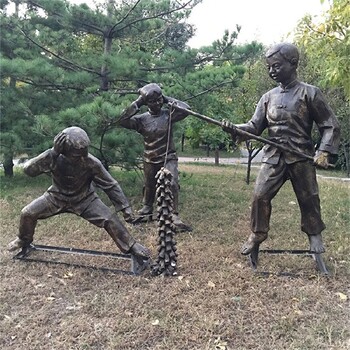 北京儿童玩耍雕塑定制