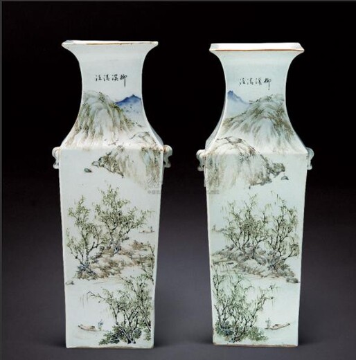 奉節(jié)淺絳彩瓷器如何鑒定真假