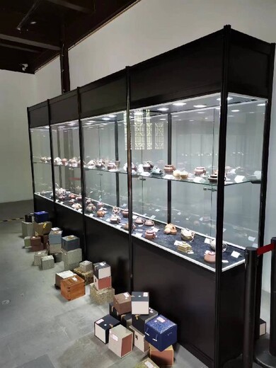 上海高低黑白展柜租賃展示柜出租