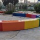 公園樹池坐凳圖