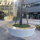 庭院玻璃鋼樹池坐凳圖