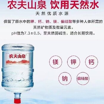 无锡锡山区农夫山泉桶装水配送送水,农夫山泉桶装水配送服务