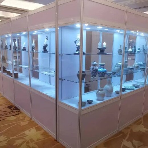 上海高低黑白展柜租賃展柜出租