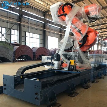 云阳定制机器人第七轴厂家,工业机器人外部移动轴