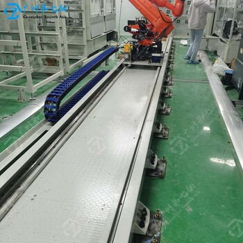 无锡工业机器人行走轴厂家多工位传动机器人第七轴地轨