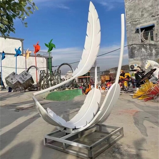 銷(xiāo)售不銹鋼羽毛雕塑供應(yīng)商