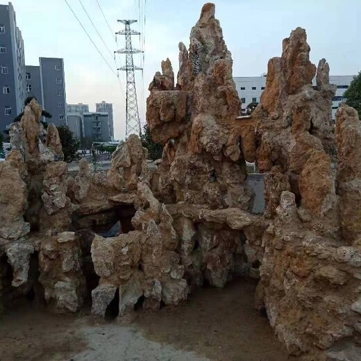 荆州吸水石假山施工队