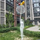 鐵藝網(wǎng)格云朵雕塑供應(yīng)商