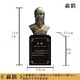 中医铜像雕塑图