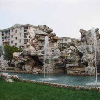 廊坊廣陽(yáng)區(qū)小型真石庭院假山造景廠家-假山施工隊(duì)