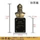 中医人物铜像定制图