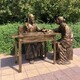 中醫(yī)文化雕塑圖