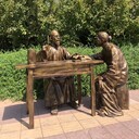 醫(yī)院中醫(yī)人物雕塑廠家