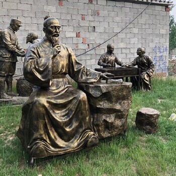 中醫(yī)人物雕塑定制