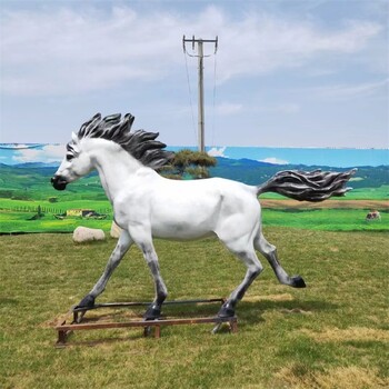 陕西玻璃钢马雕塑生产厂家