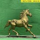 銅馬雕塑制作圖