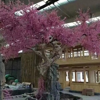 青州市采摘園仿真樹室內餐廳仿真樹廠家
